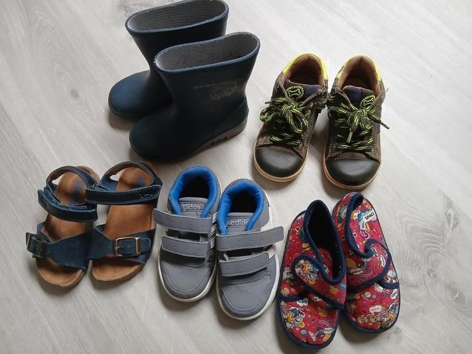 Pakket jongensschoentjes maat 23, Kinderen en Baby's, Kinderkleding | Schoenen en Sokken, Schoenen, Ophalen of Verzenden, Zo goed als nieuw