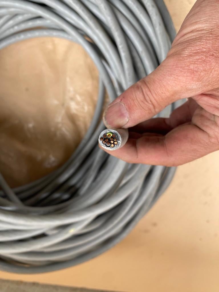 Elektriciteitsdraad h07v-k, xvb(-f2), xgb, aarding, alarm, Ophalen, Zo goed als nieuw, Kabel of Snoer
