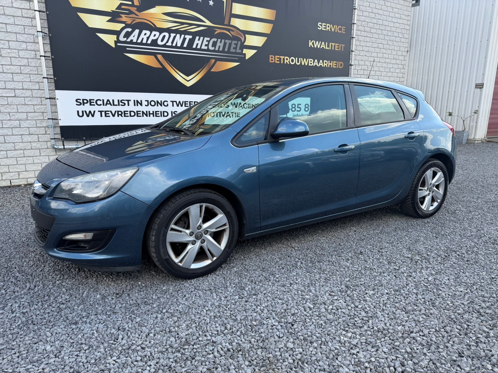 Opel Astra 1.7 cdti ENJOY 110 pk zeer goede staat ! GEKEURD, Auto's, Opel, Euro 5, Zwart, Blauw, 5 deurs