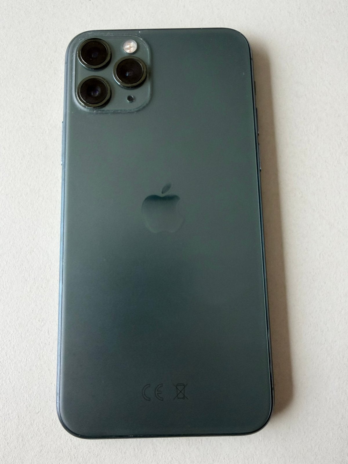 Iphone 11pro - 256gb - groen - krasvrij - batterij 94%, Télécoms, Téléphonie mobile | Apple iPhone, 256 GB, 94 %, Utilisé, IPhone 11 Pro