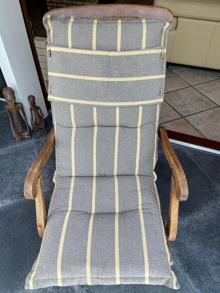 4 dikke tuinkussens, Tuin en Terras, Tuinmeubel-accessoires, Ophalen, Zo goed als nieuw