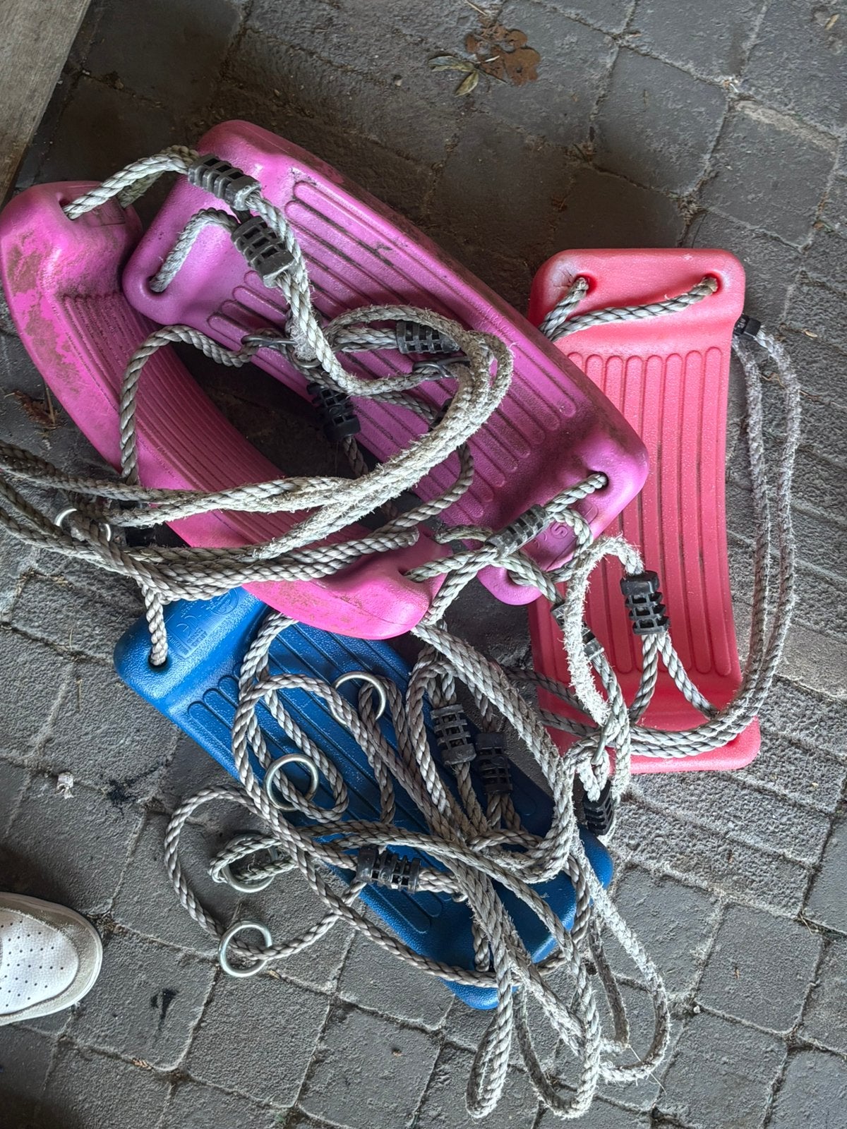 4 schommels, Dieren en Toebehoren, Paarden en Pony's | Overige Paardenspullen, Ophalen, Zo goed als nieuw