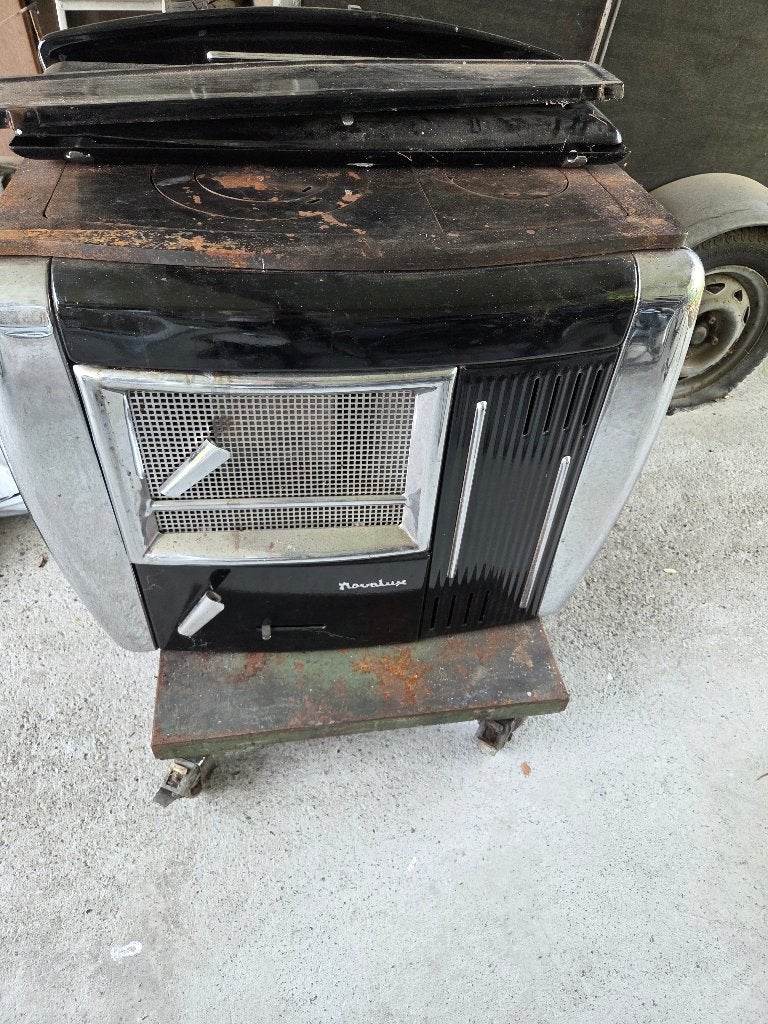Vintage Novalux kachel, Enlèvement, Utilisé, Autres types