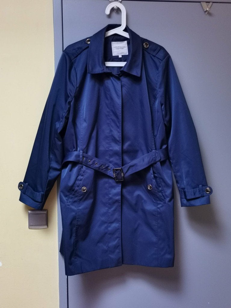 Jas maat 46 - LOLA & LIZA, Kleding | Dames, Maat 46/48 (XL) of groter, Ophalen of Verzenden, Zo goed als nieuw, Blauw