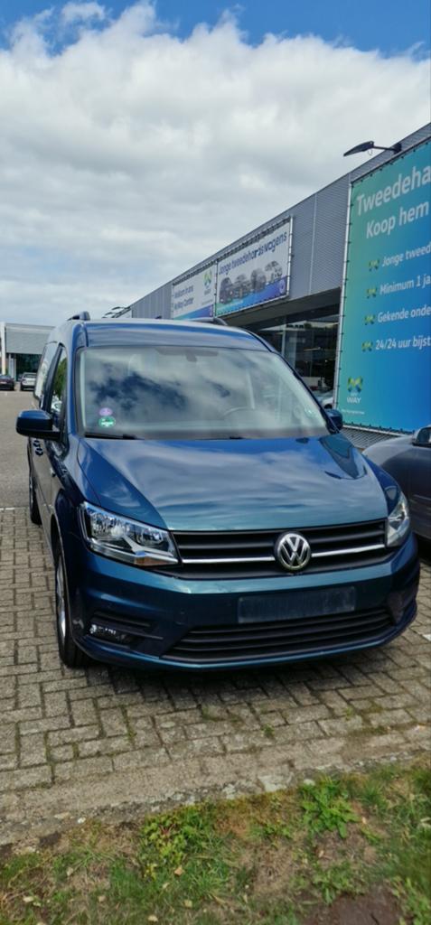 Vw caddy maxi 7 pl  automat Benzine/LPG/CNG  EERSTE EIGENAAR, Auto's, Volkswagen, Particulier, Caddy Maxi, Te koop, Benzine