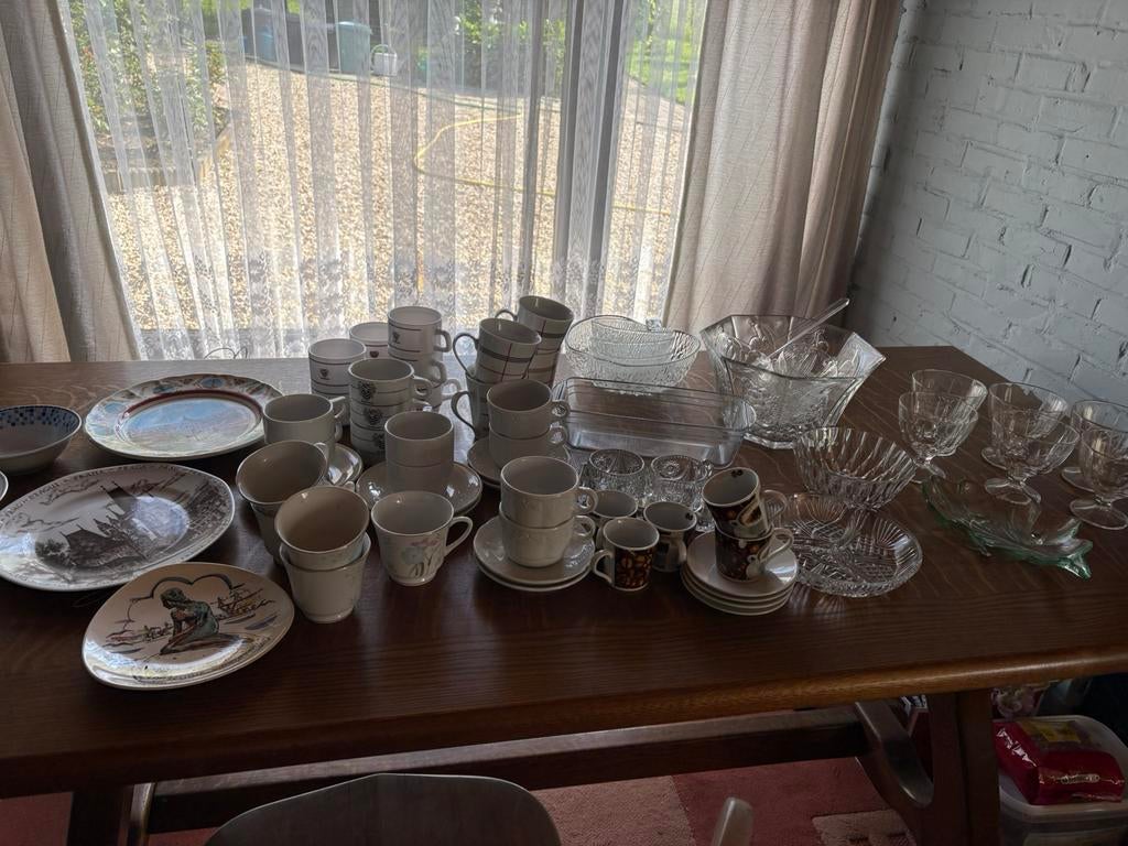 Servies, Ophalen