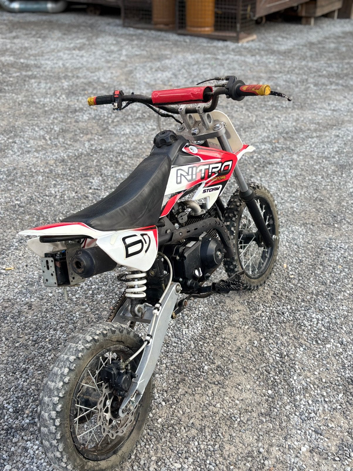 À vendre moto nitro 110cc, Vélos & Vélomoteurs, Dirt Bike, 110 cm³, Enlèvement, Utilisé