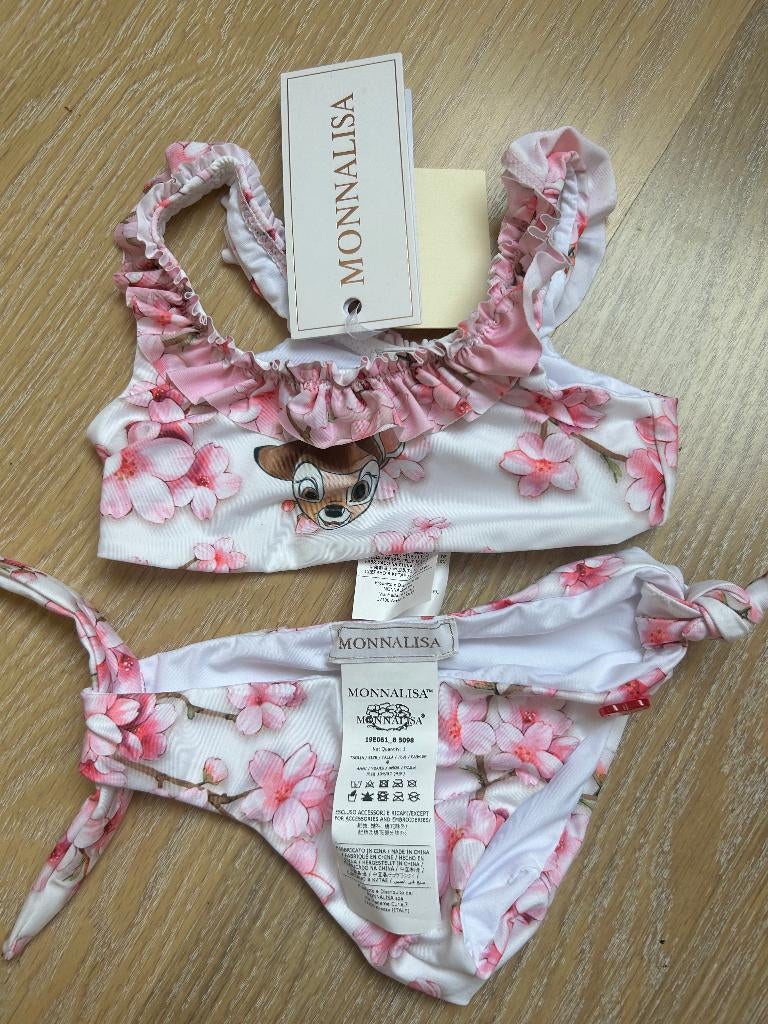 monnalisa bambi bikini 4j, Kinderen en Baby's, Verzenden, Nieuw, Monnalisa