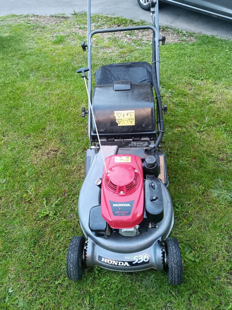 Honda HRD 536, Tuin en Terras, Grasmaaiers