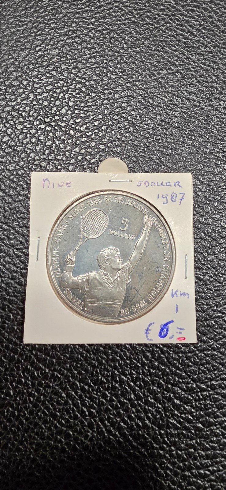Niue 5 dollar 1987 (1988) Olympische zomerspelen Seoel, Ophalen of Verzenden