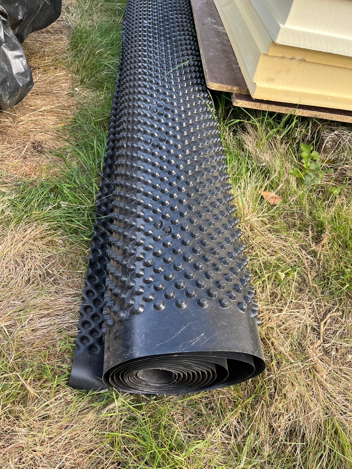 Membrane de Platon, de protection de mur enterré, Enlèvement, Comme neuf