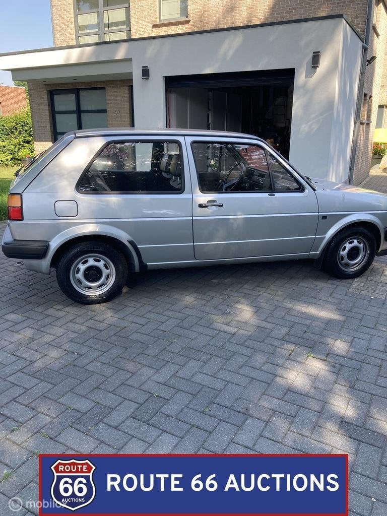 Volkswagen Golf | 1984 | Route 66 Auctions, Auto's, Volkswagen, Zwart, Bedrijf, Handgeschakeld