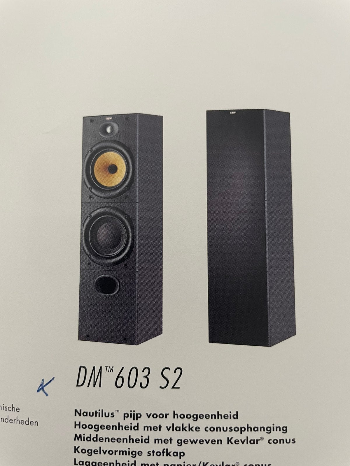 Muziekinstallatie. B&W en Denon, Ophalen, Zo goed als nieuw