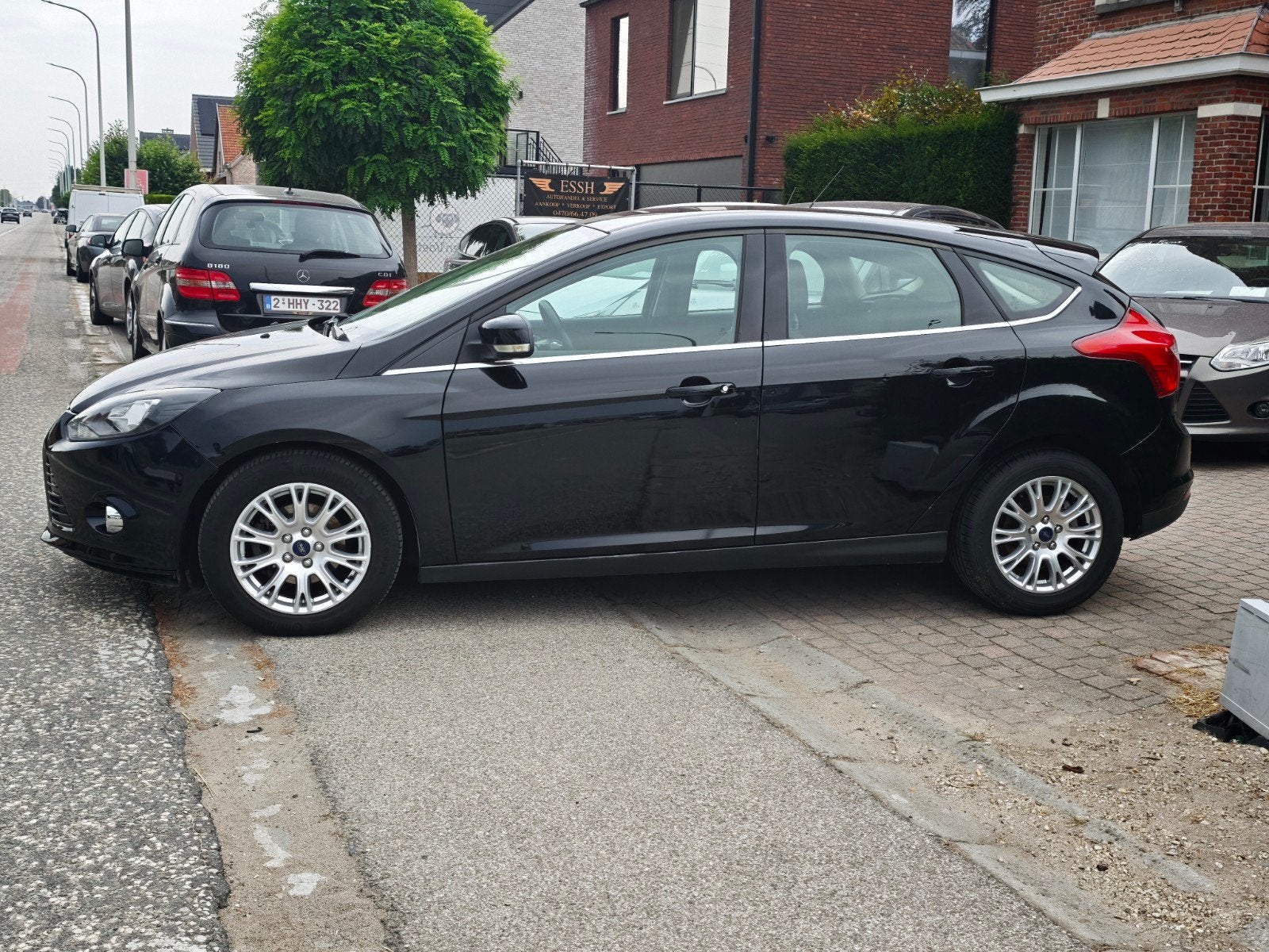 Ford  focus benzine, Euro 5, Stof, Zwart, Bedrijf