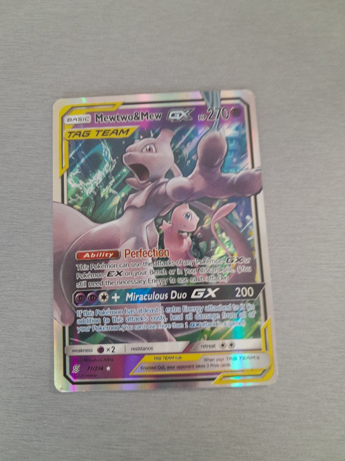 Mewtwo & mew speciale kaart, Hobby en Vrije tijd, Verzamelkaartspellen | Pokémon, Ophalen of Verzenden