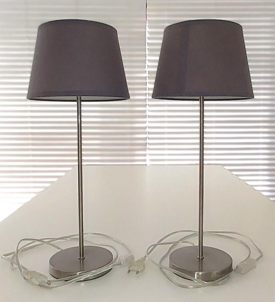 Lampes de table Pomax Home Collection, Huis en Inrichting, Ophalen, Zo goed als nieuw, Metaal
