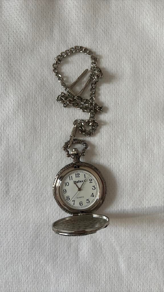 Quartz pocket watch, Ophalen