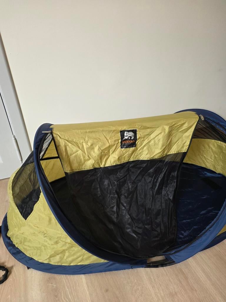 Babybox baby tentje campingbedje + katoenen dekje, Kinderen en Baby's, Ophalen