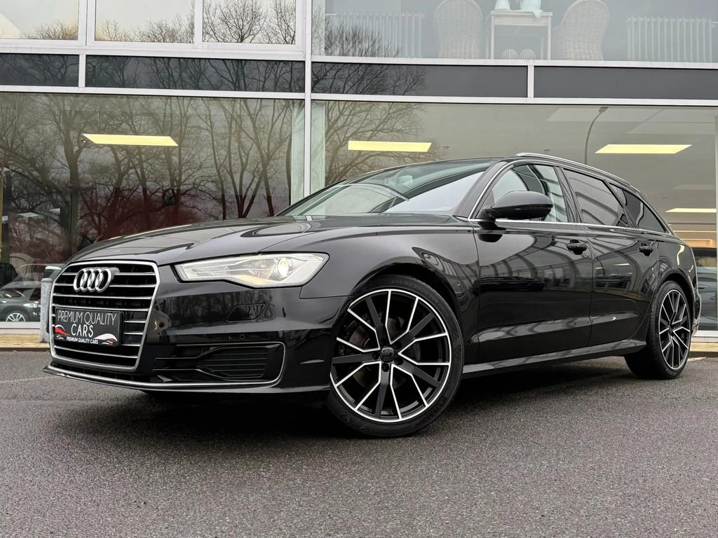 Audi A6 CUIR / NAVIGATION / CAPTEURS / AUTOMATIQUE /, Autos, Cuir, Euro 6, Entreprise, Noir