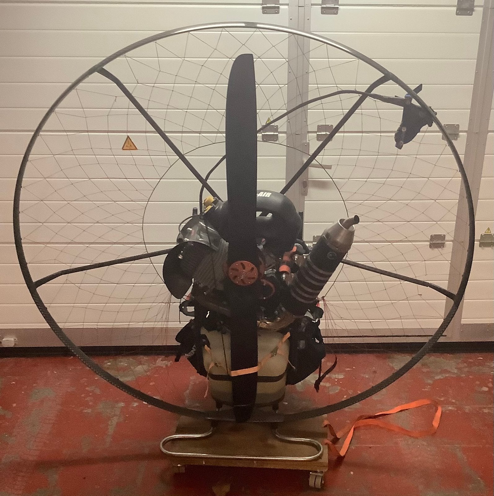 Paramoteur plus voile, Ophalen, Zo goed als nieuw, Paramotor