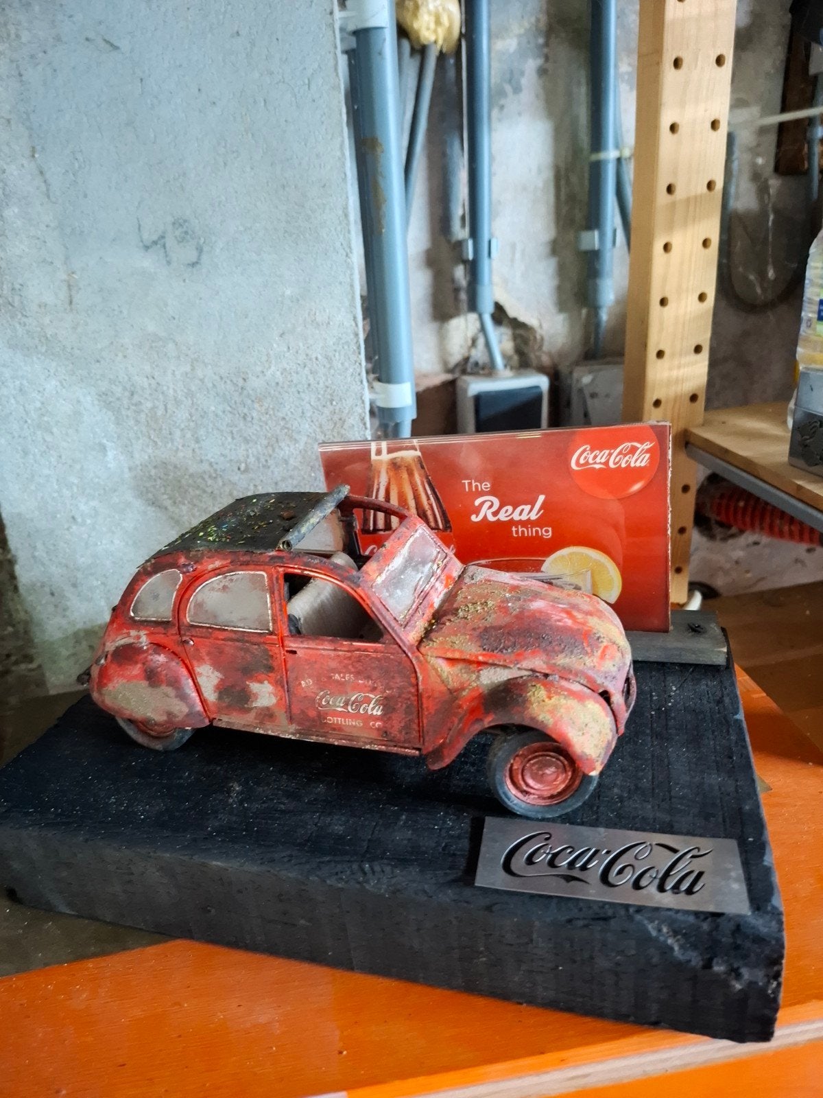 1/18 deux chevaux,2pk coca-cola, Enlèvement