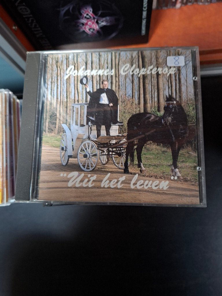 cd - johannes clopterop - uit het leven, Cd's en Dvd's, Folk, Ophalen of Verzenden, Zo goed als nieuw, Inclusief boekje