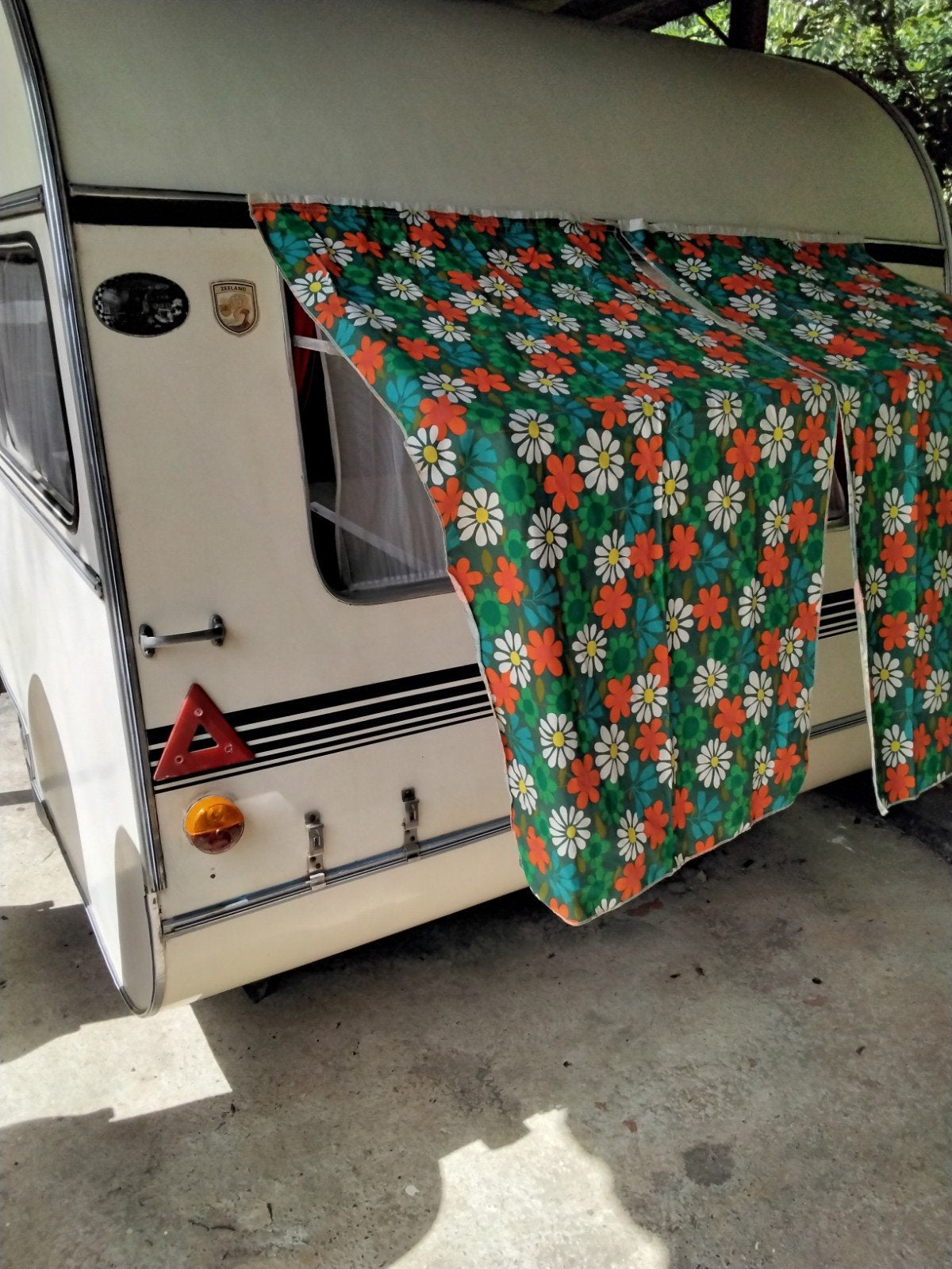 CARAVANE OLDTIMER GEVAERT BJ64, EN PARFAIT ÉTAT AVEC AUVENT, 2 lits séparés, Réfrigérateur, Jusqu'à 4 m, Particulier