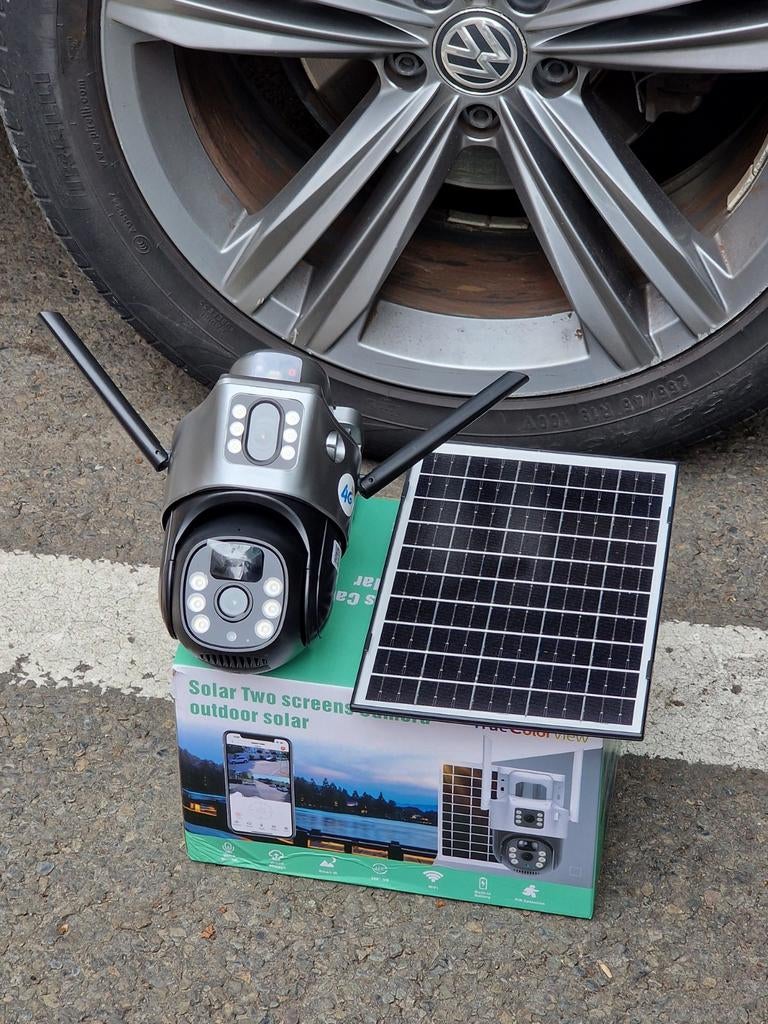 Caméra solaire 4G avec carte sim fonctionne sans wifi, Enlèvement ou Envoi