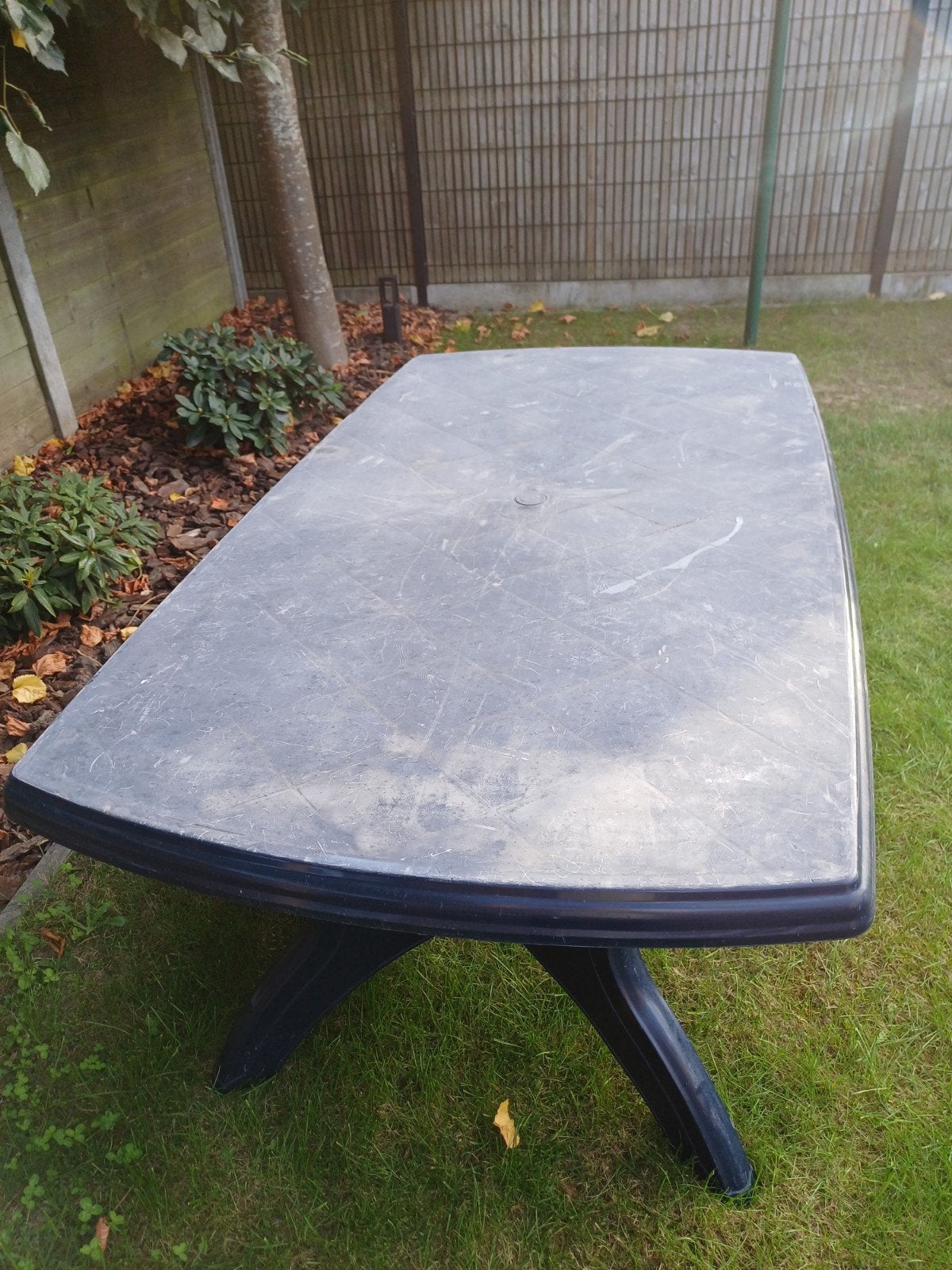 tuintafel + 3 stoelen, Tuin en Terras, Ophalen
