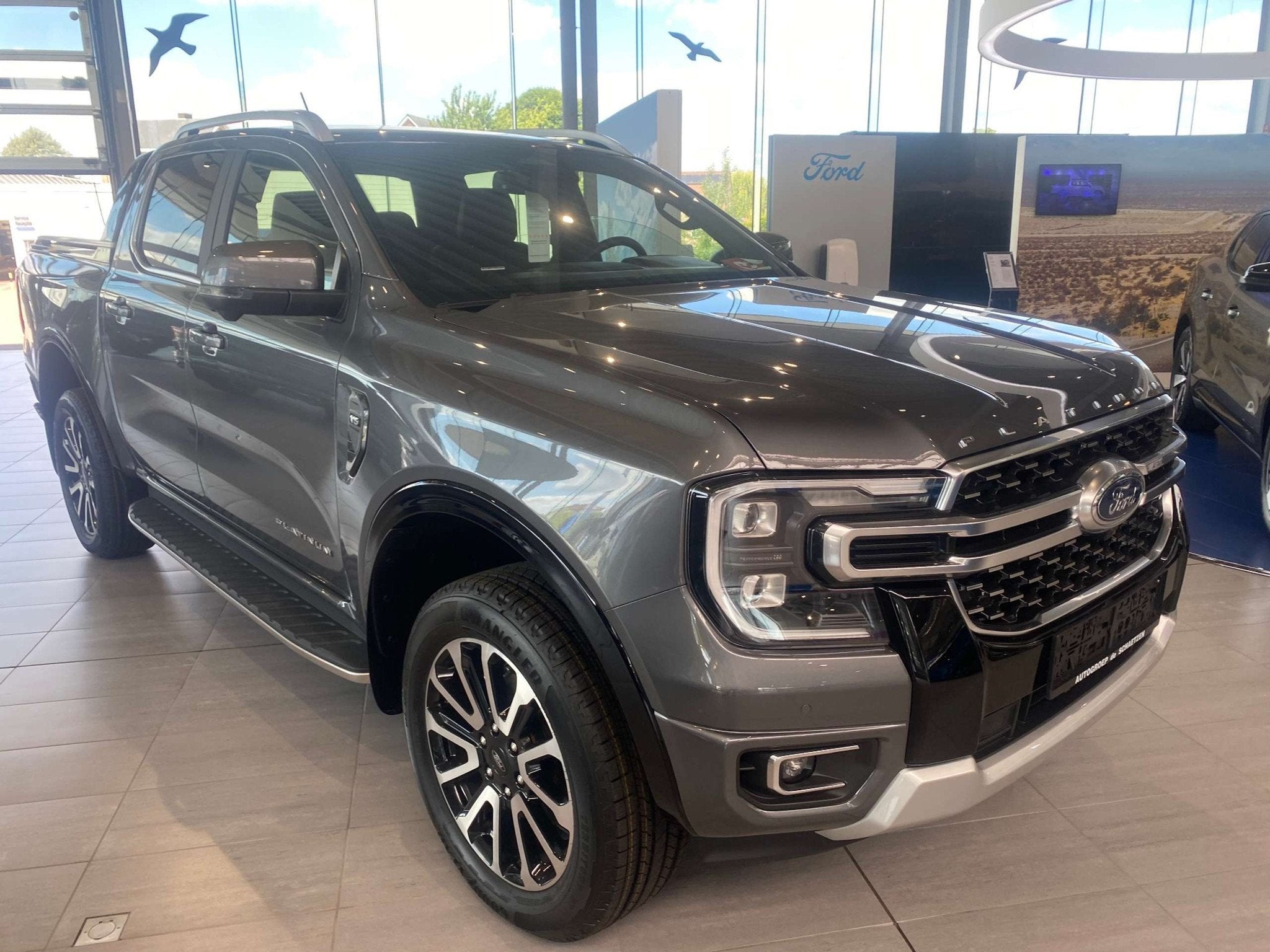 Ford Ranger Platinum 3.0 diesel V6 (automatique), Autos, Ford, Argent ou Gris, Achat, Euro 6, Entreprise