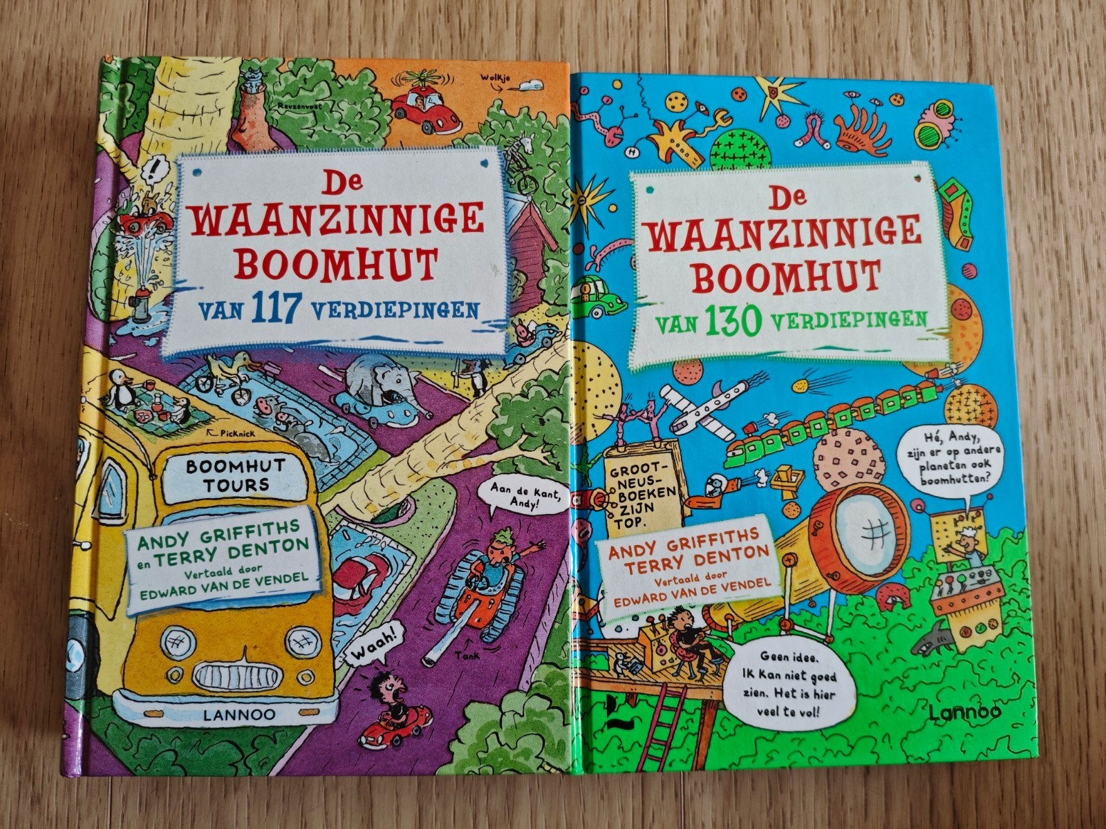 waanzinnige boomhut 9 en 10, Ophalen of Verzenden