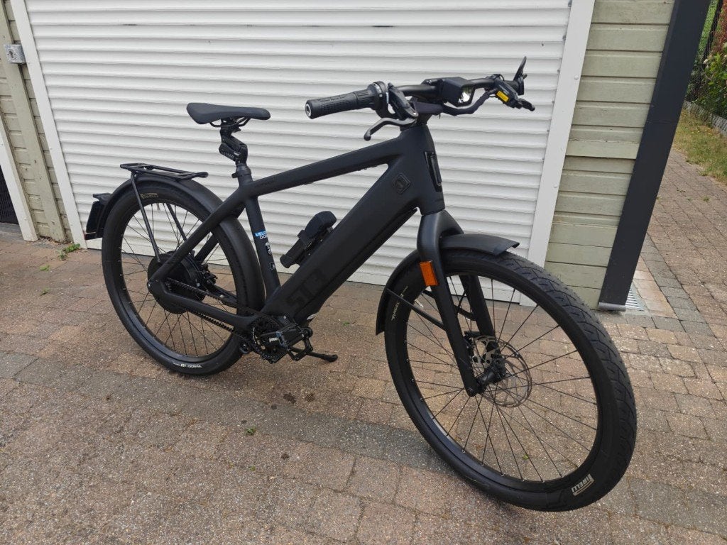 Stromer ST3 Pinion L - 983 Wh - 50 km's zo goed als nieuw, 50 km par batterie ou plus, Comme neuf, Stromer, Enlèvement