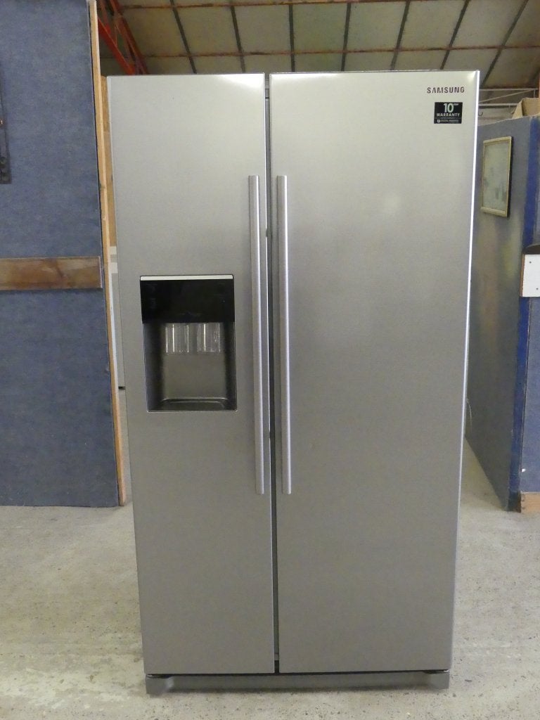 Amerikaanse koelkast-diepvries Samsung A++ No-Frost met 3, Ophalen, 200 liter of meer, 60 cm of meer, Met aparte vriezer