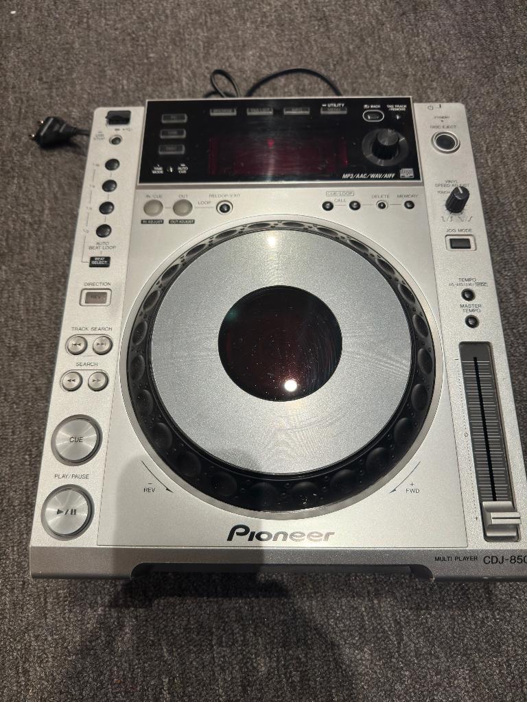 Pioneer cdj850, Enlèvement, Utilisé