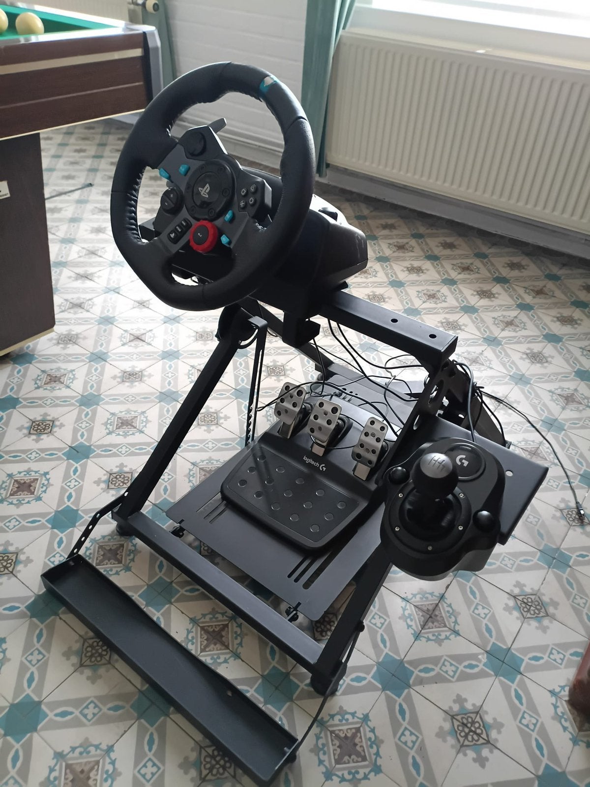 Logitech g29 stuur pedalen en shifter + standaard, Games en Spelcomputers, Ophalen, Gebruikt