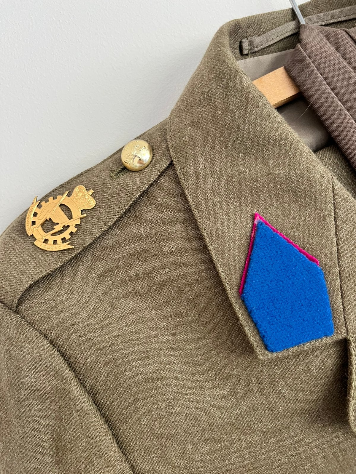 Origineel Belgisch Leger (ABL) ceremonieel uniform, Verzamelen, Ophalen, Landmacht