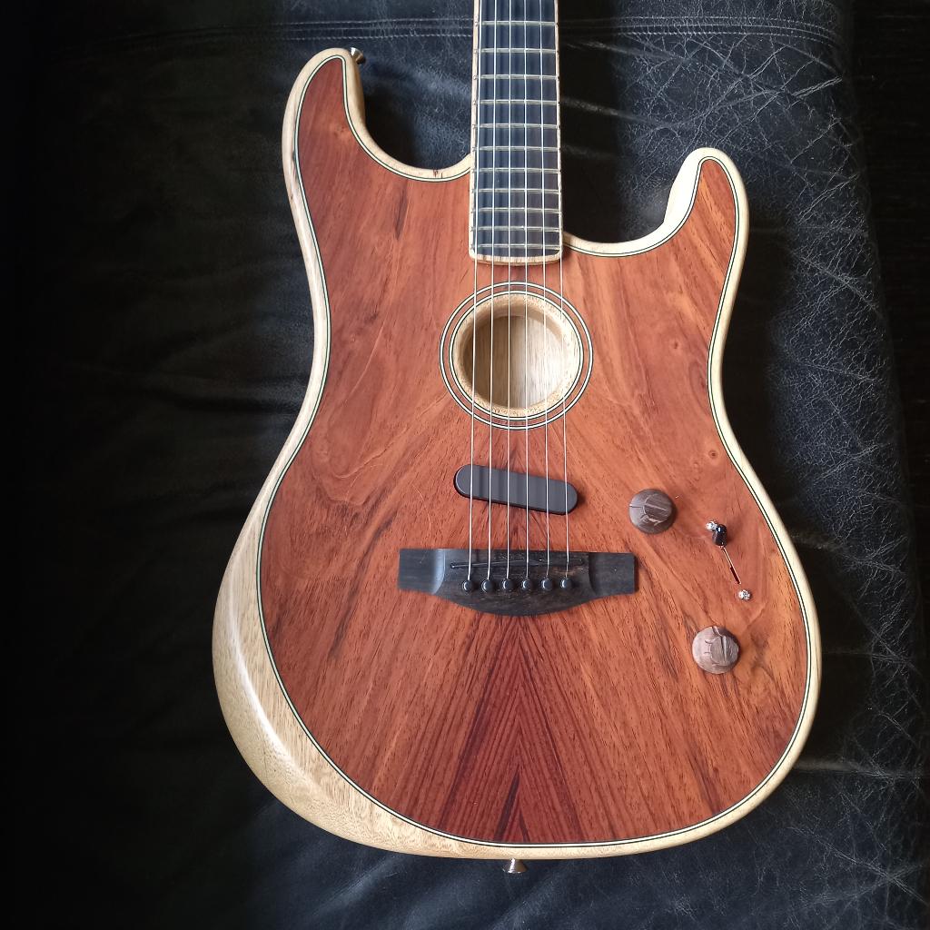 Neuve: Fender American LTD Acoustasonic Cocobolo, Muziek en Instrumenten, Ophalen, Nieuw, Overige typen, Met koffer