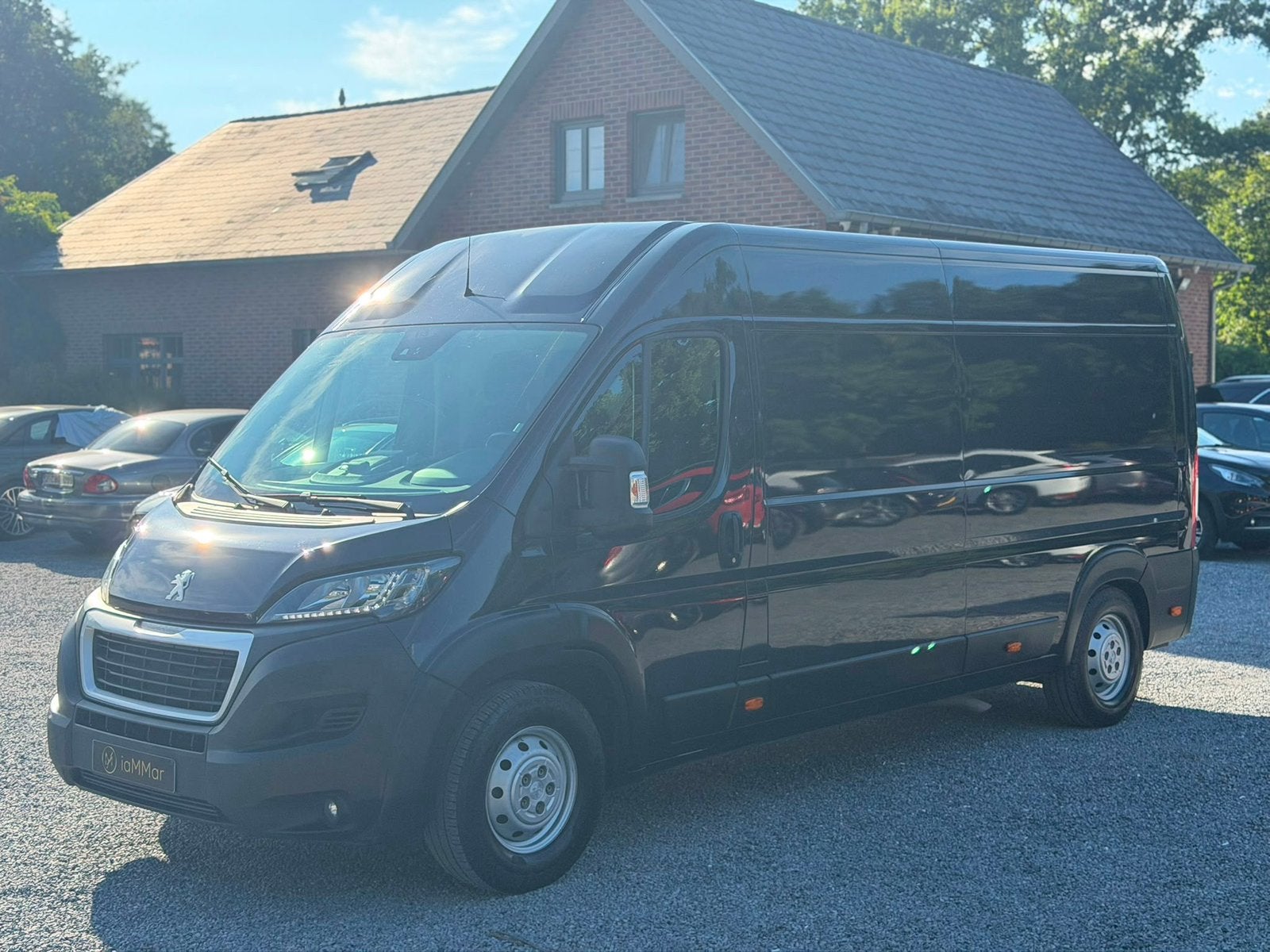 PEUGEOT BOXER - L3H2 - BTW IN, Auto's, Parkeersensor, Stof, Zwart, Bedrijf