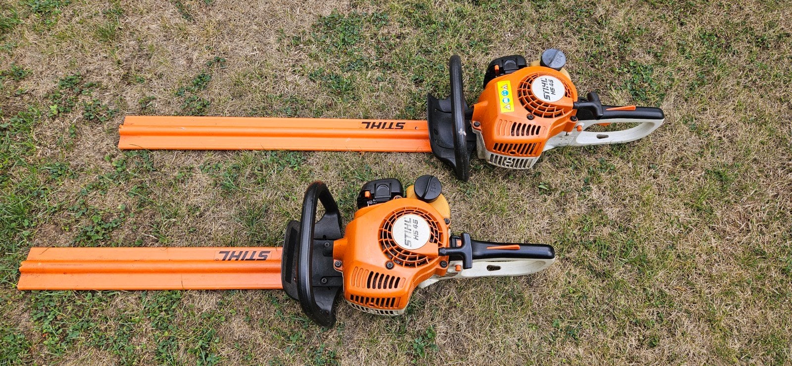 taille haies stihl HS45, Ophalen