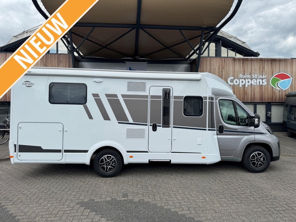 Carado T 459, Fiat, Caravanes & Camping, Camping-cars, Jusqu'à 4, Toilette à cassette, Réfrigérateur, Diesel