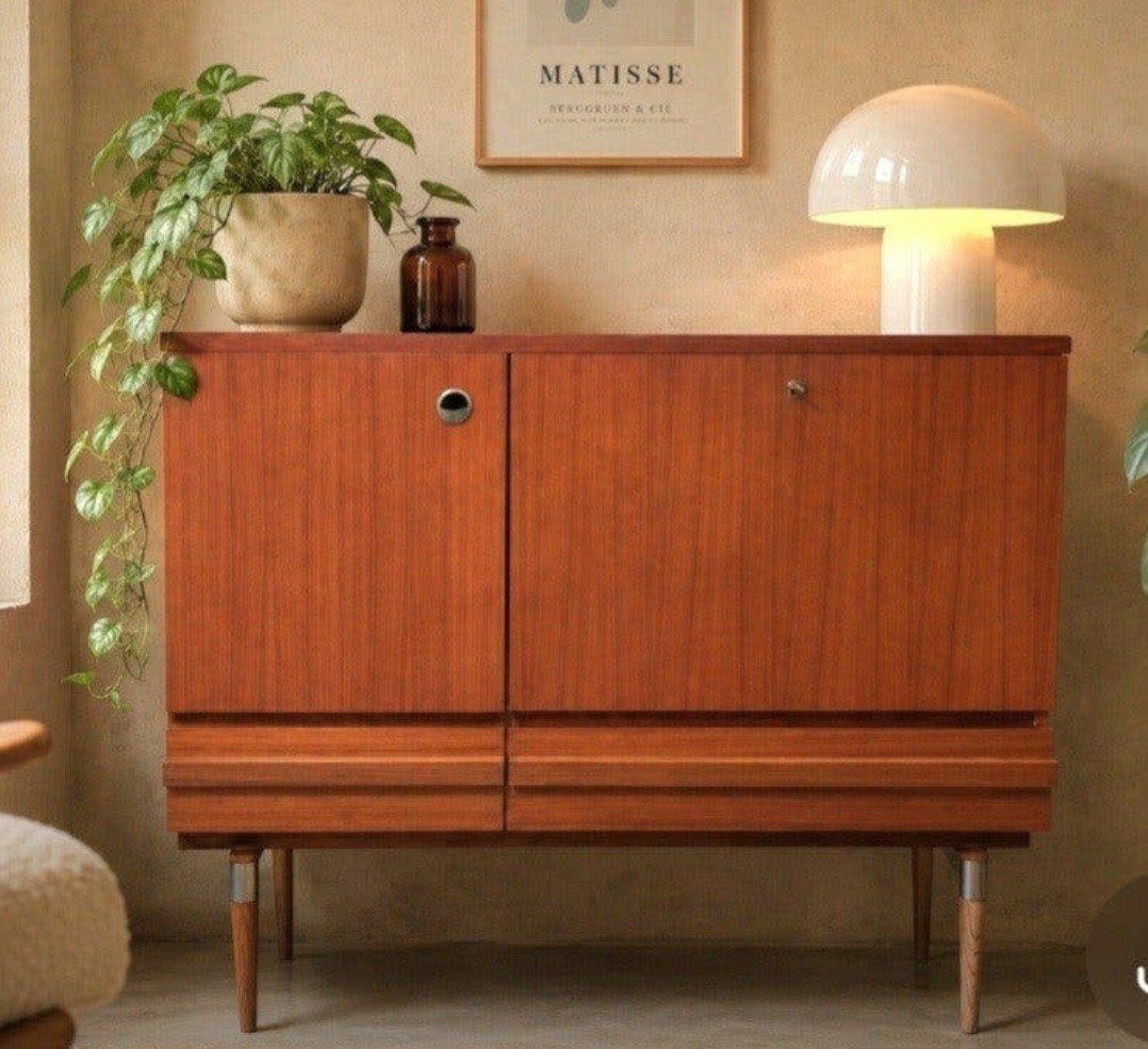 Meuble de bar vintage L1,20 m H 1,10 m L47 cm, Maison & Meubles, Enlèvement