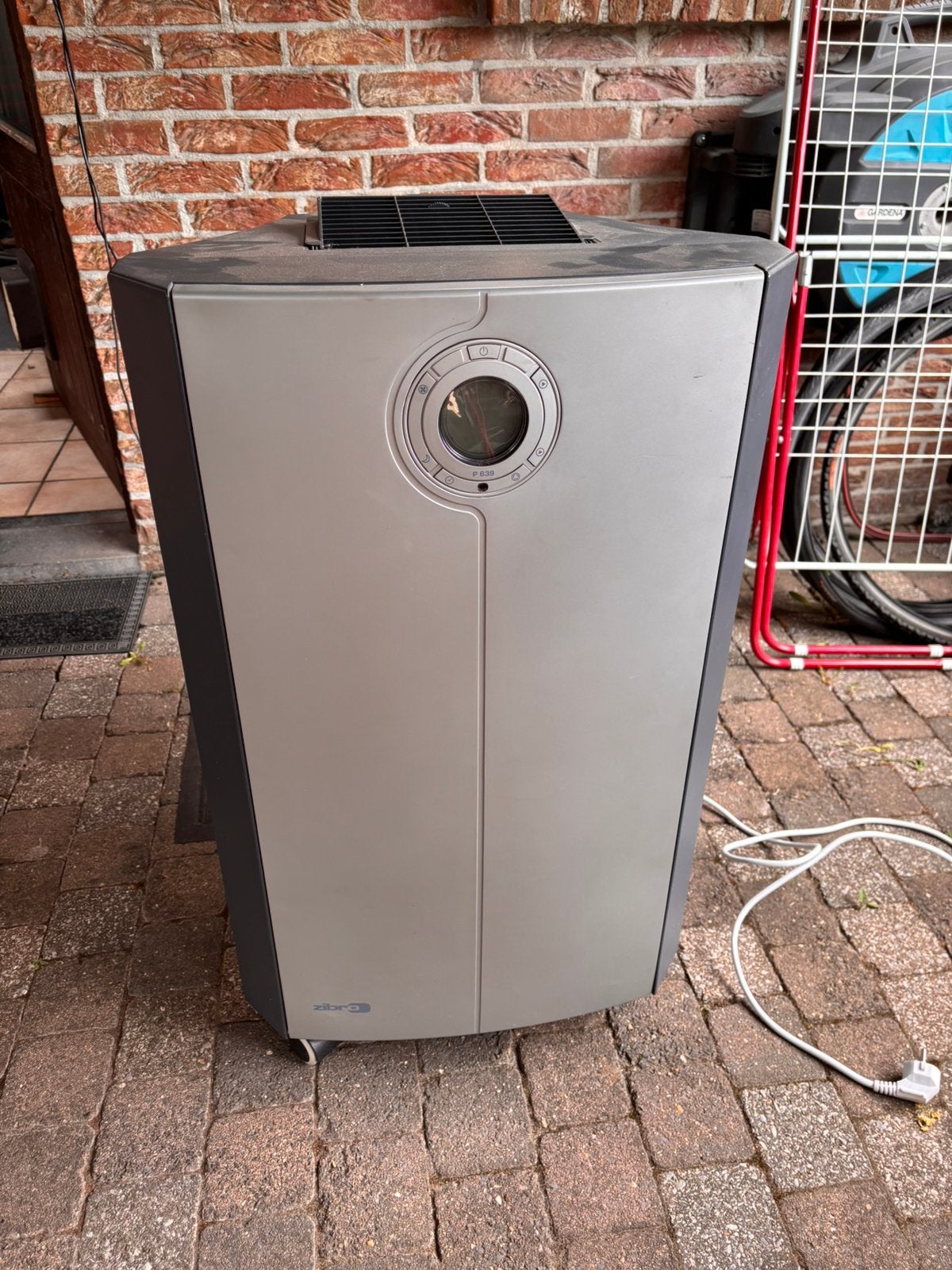 Mobiele airco 3,9 Kw merk-Zibro, Ophalen, Gebruikt, Mobiele airco