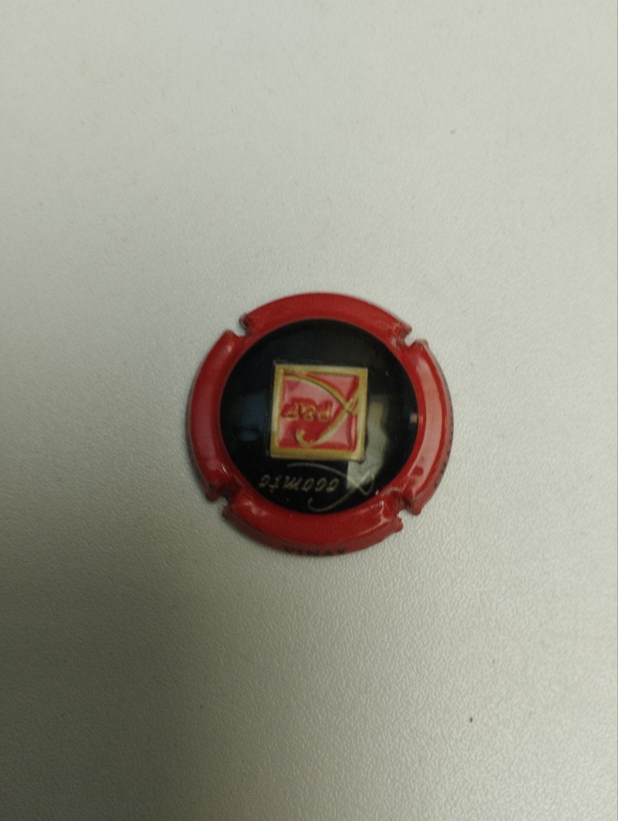 Een champagne capsule van Lecompte kleur verschillende kleur, Ophalen
