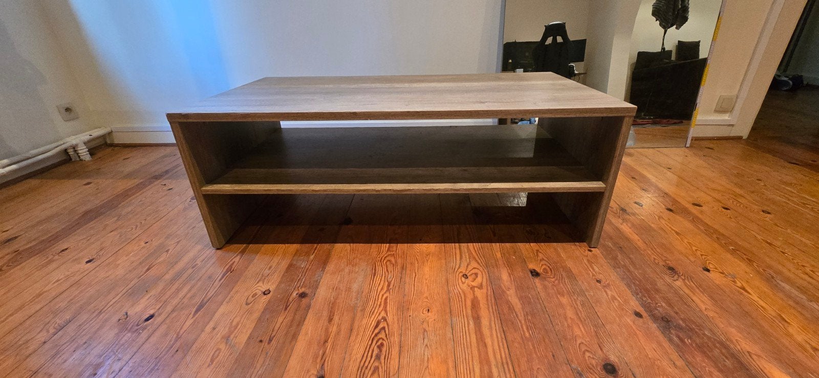 table de salon, Ophalen