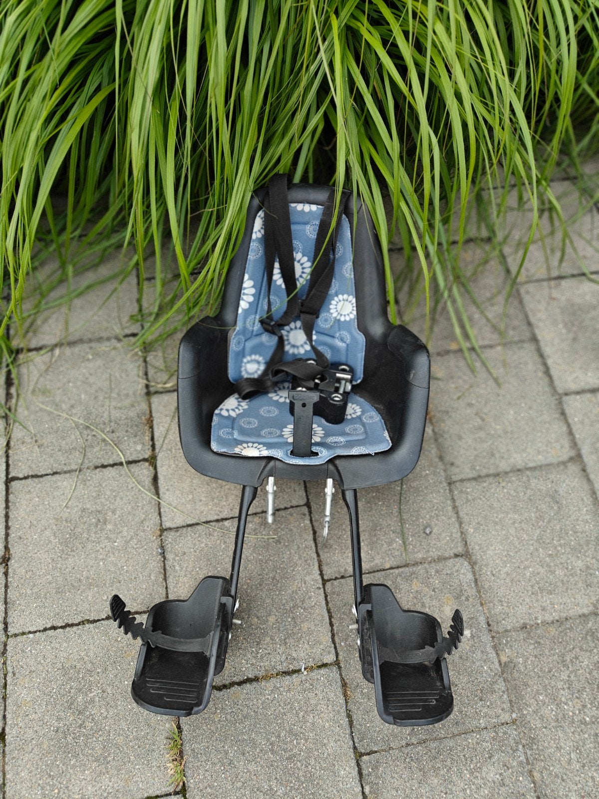 Bobike stoeltje vooraan, Fietsen en Brommers, Ophalen, Bobike, Gebruikt, Voetsteuntjes
