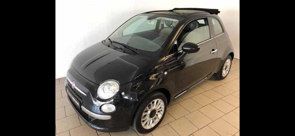 COMING SOON. Fiat 500 cabrio in top staat.Leder enz.Garantie, Auto's, Voorwielaandrijving, 4 zetels, 4 cilinders, Cabriolet