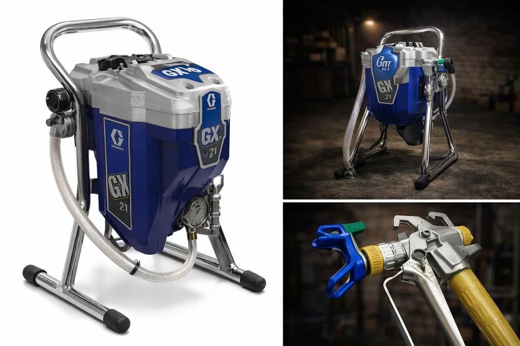 Graco spuitmachine, Ophalen