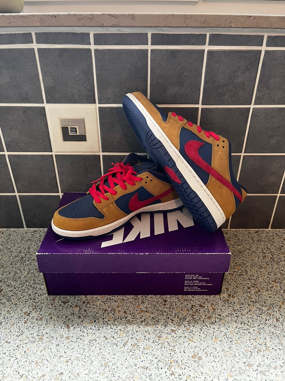 Nike Dunk sb low papa bear, Enlèvement ou Envoi, Comme neuf