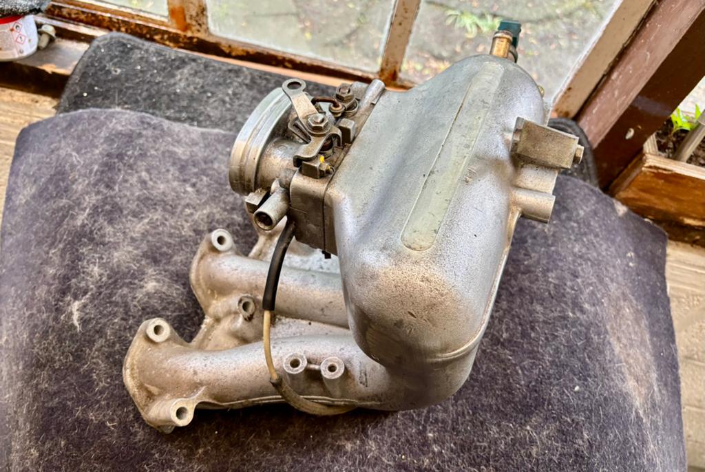 Compleet luchtinlaatdeel inclusief WUR Porsche 924, Auto-onderdelen, Ophalen of Verzenden, Porsche