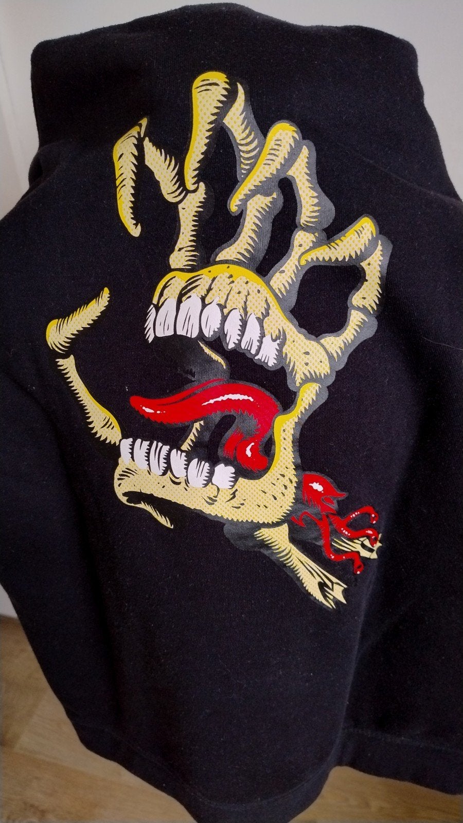 Santa Cruz Skeleton Hand sweatshirt capuche, Enlèvement